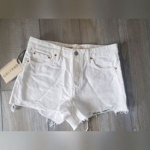 GRLFRND high rise shorts